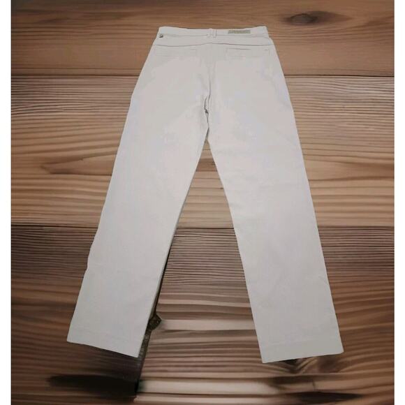 Lululemon lab Stretch Woven Trouser Wool Blend Pant Natural Ivory Size 36 - Picture 8 of 15